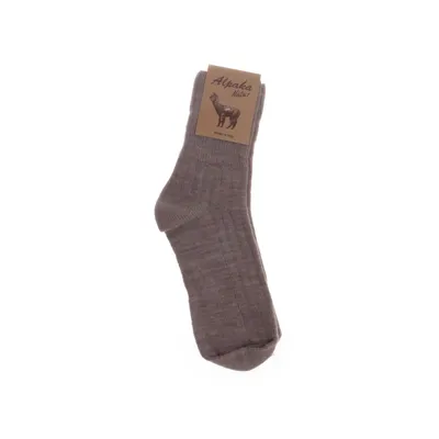 Strumpor (Beige) från Alpaka Alpackaull, Elastan