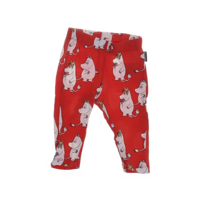 Leggings (Rød, Flerfarvet) fra Moomin Bomuld, Elastan