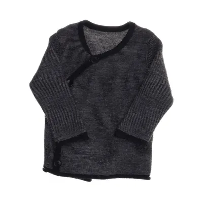 Cardigan (Gray) from Disana Wool