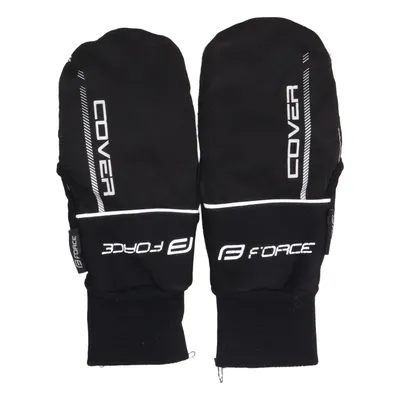Mittens (Black) from Force Elastane, Polyamide, Polyester, Polyurethane