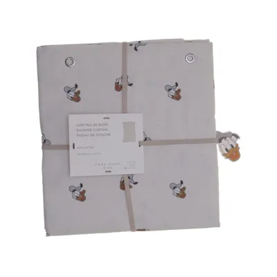 Duschdraperi (Beige, Flerfärgad) från Zara Home Kids Bomull