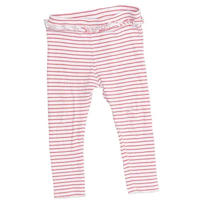 Leggings (Rood, Wit) van M&S Katoen, Elastaan