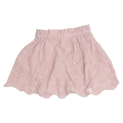 Nederdel (Pink) fra Lil' Atelier Linned, Viscose