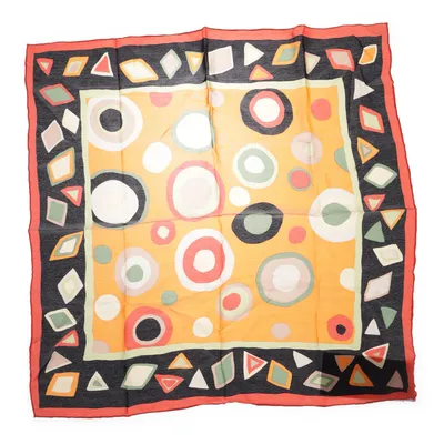 Halsdoek (Oranje, Meerkleurig) van Codello Zijde