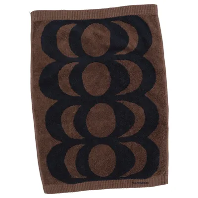 Handtuch (Braun, Blau) von Marimekko Baumwolle