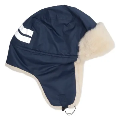 Pilotenmuts (Blauw, Beige)
