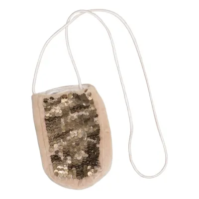 Axelremsväska (Beige, Guldfärgad) från Lisbeth Dahl