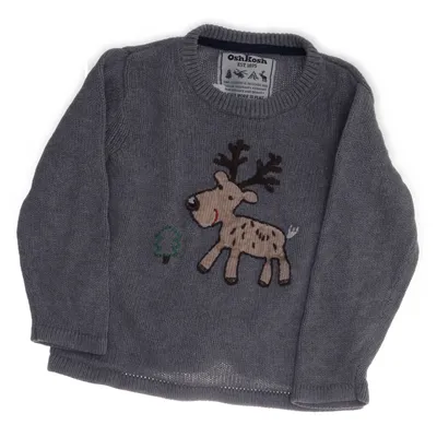 Jultröja (Grå) från Oshkosh Bomull