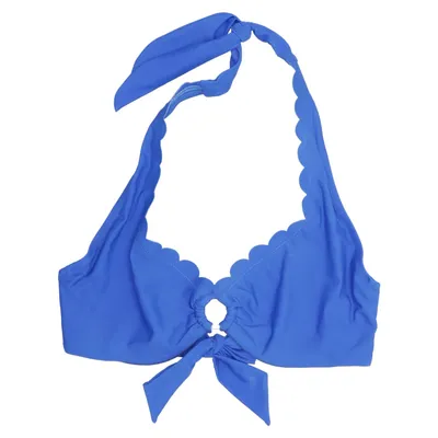 Bikini top (Blauw) van Kaanda Beach Life Elastaan, Polyamide