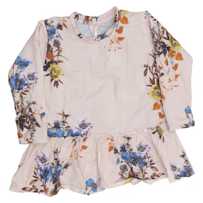 Dress (Beige, Multicolored) from Christina Rohde Cotton