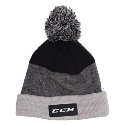 Bobble hat (Black, Gray) from CCM Acrylic