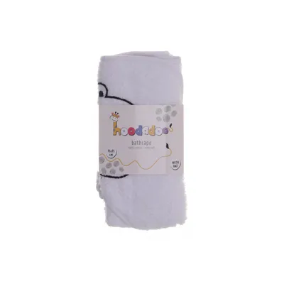 Bath cape (White) from Hoodadoo Cotton