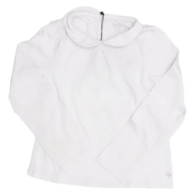 Langærmet t-shirt (Hvid) fra Obaïbi