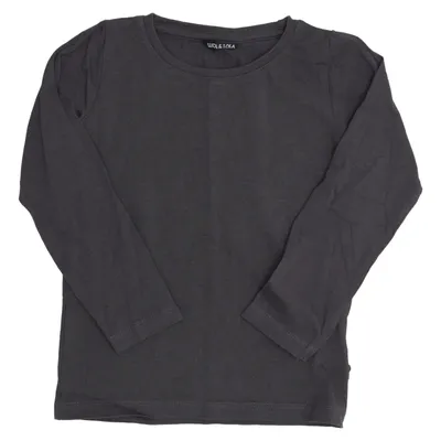 T-shirt à manches longues (Gris) de Luca & Lola Coton, Élasthane