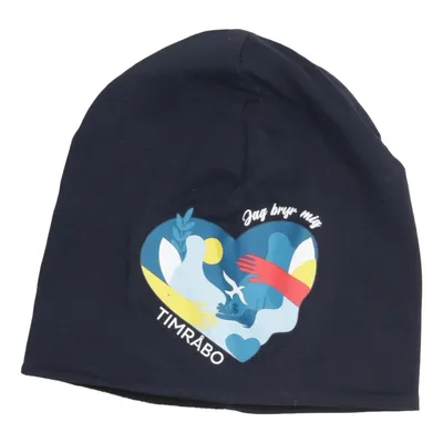 Beaniehue (Blå) fra Trend Eagle Bomuld, Elastan