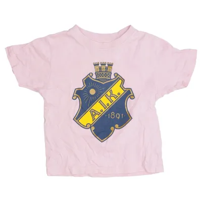 T-shirt (Rosa, Flerfärgad) från AIK Bomull