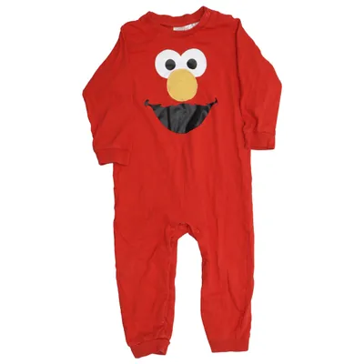 Rompertjes (Elmo) van Sesame Street x H&M Katoen