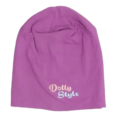 Beaniemössa (Lila) från Dolly Style Bomull, Elastan