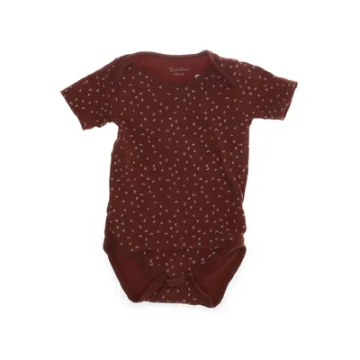 Romper (Bruin, Wit) van Bambino Katoen, Elastaan