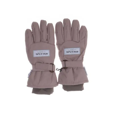 Handschoenen (Roze) van Mini a Ture Elastaan, Polyamide, Polyester