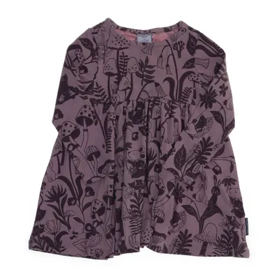 Klänning (Rosa, Lila) från Polarn O. Pyret Ekologisk bomull, Elastan