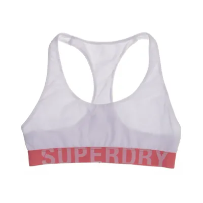 Sports bra (White, Pink) from Superdry
