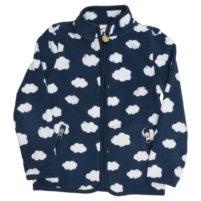 Fleecejacka (Blå, Vit) från TCM Polyester