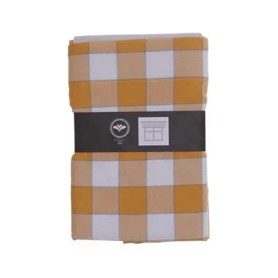 Gardinkappa (Gul, Vit) från Wille Bomull, Polyester