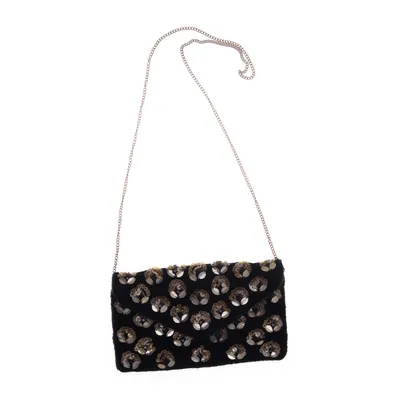 Clutchtaske (Sort, Guld) fra Collection Pimkie Polyester