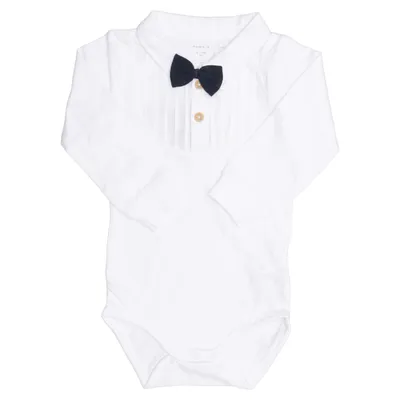 Body (White) from Name It Elastane, Organic cotton