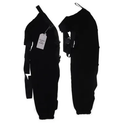 Wrist warmers (Black) from Fashion Sexy Lounge Elastane, Polyester