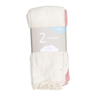 Leggings (Beige, Roze) van Topomini Elastaan, Organisch katoen, Polyamide