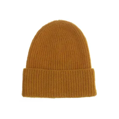 Beanie (Yellow) from Beck Söndergaard Acrylic, Alpaca wool, Polyamide, Wool