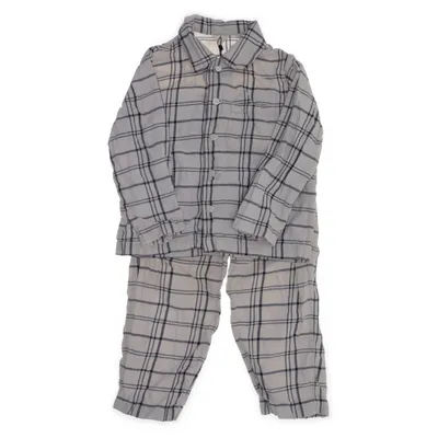 Pyjama (Wit, Blauw) van Arket Katoen