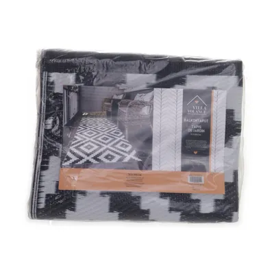 Plastic mat (Zwart, Wit) van Villa Volance