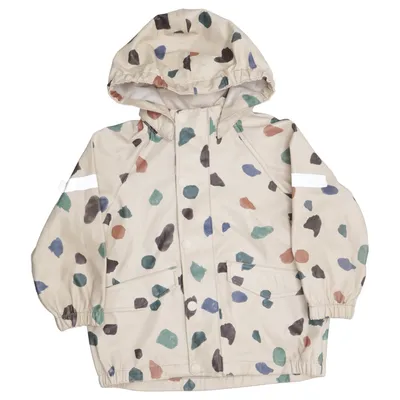Regnjakke (Beige, Flerfarvet) fra H&M Baby Polyester