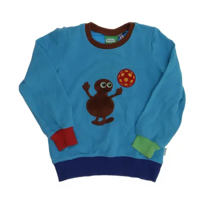 Sweatshirt (Blå, Brun, Rød, Grøn) fra Me&i Elastan, Økologisk bomuld