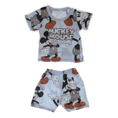 Pyjamas (Blå, Svart, Vit, Brun) från Mickey Mouse Bomull