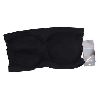 Soutien-gorge bandeau (Noir) de Walking Élasthane, Polyamide