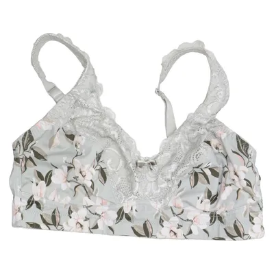 Bralette (Grøn, Flerfarvet) fra Bonprix Collection Elastan, Polyamid