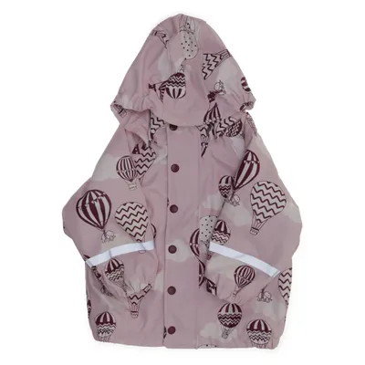 Regenjack (Roze) van Lindex Polyurethaan, Polyester