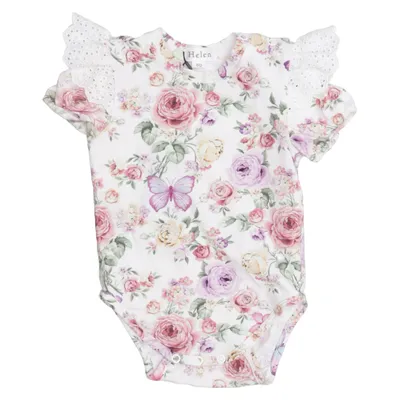 Body (White, Multicolored) from Helen Cotton, Elastane