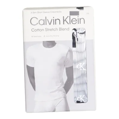 Ondergoed (Slim Short Sleeve Crewneck) van Calvin Klein Katoen