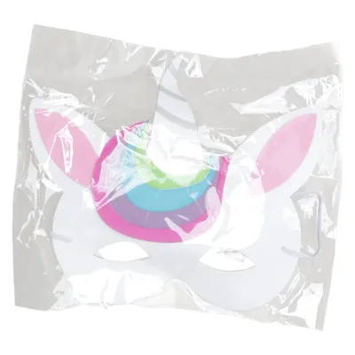Maskeradmask (Vit, Flerfärgad) från Henbrandt