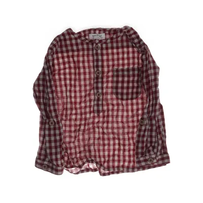 Skjorta (Röd, Vit) från Newbie by KappAhl Bomull