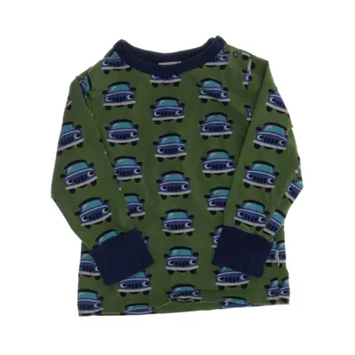 Pyjamaströja (Grön, Flerfärgad) från Maxomorra Bomull, Elastan