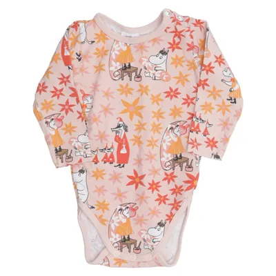 Body (Rose, Multicolore) de Moomin by Martinex Coton, Élasthane