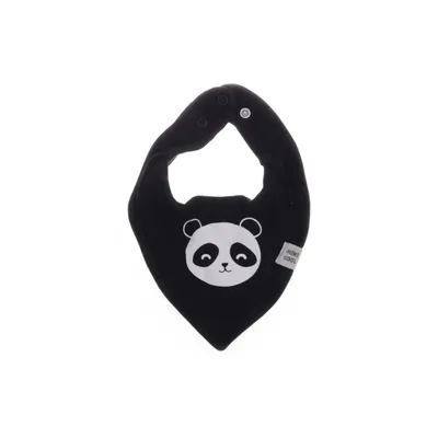 Dribble bib (Black, White) from Mini Cool