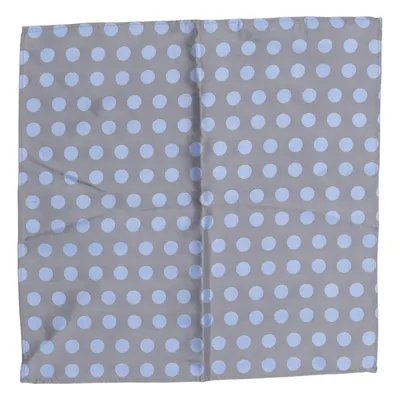 Zakdoek (Blauw, Grijs, Wit) van Dako Zijde