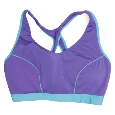 Brassière (Violet, Bleu) de Mariemeili Élasthane, Polyester